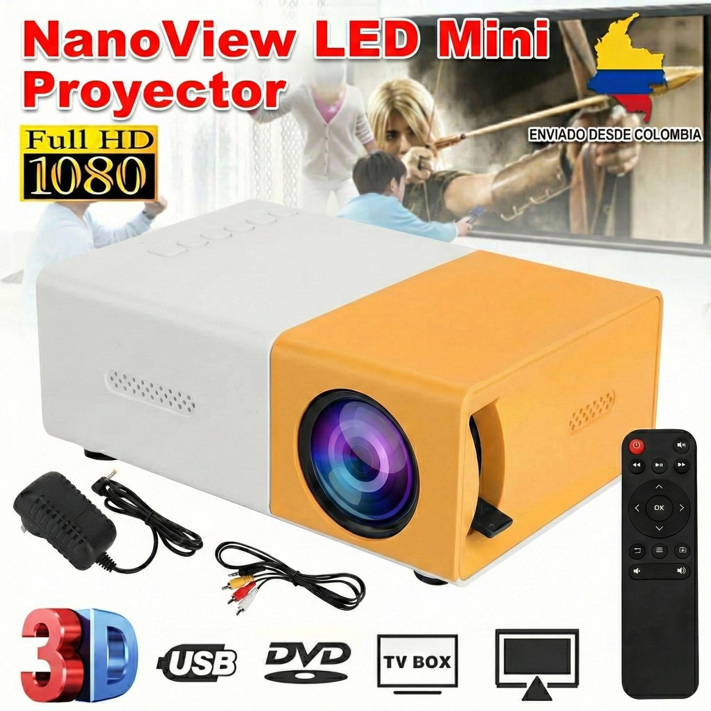 NanoView LED: Cine de Bolsillo