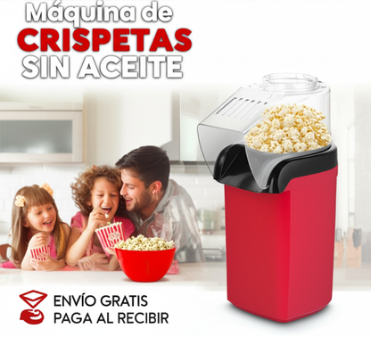 Crispetera PopAir 1200W – Palomitas sin grasa en 3 minutos